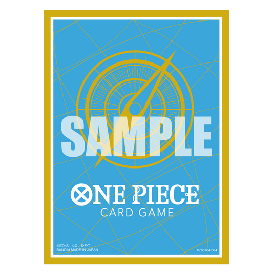 Limited Card Sleeve - Standard Blue Gold