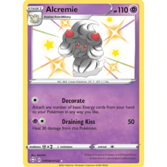 Alcremie (SV058/SV122) [Sword & Shield: Shining Fates]
