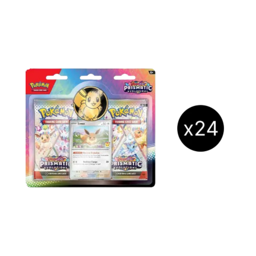 Prismatic Evolutions 2-Pack Blister Case