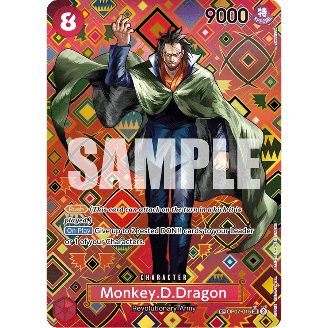 Monkey.D.Dragon (SP) (OP07-015) - Emperors in the New World Foil