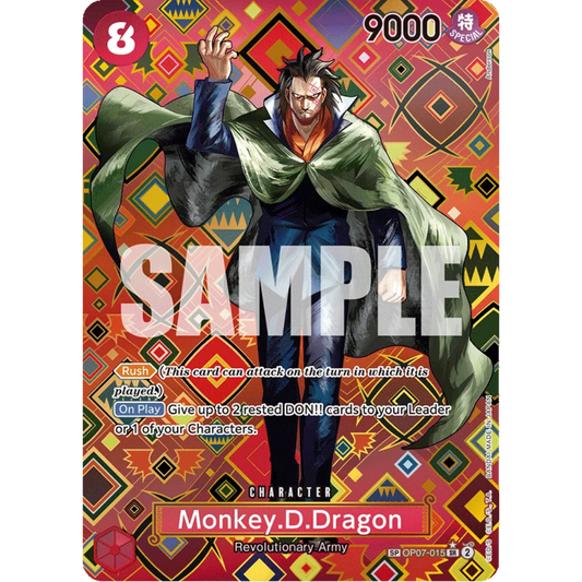Monkey.D.Dragon (SP) (OP07-015) - Emperors in the New World Foil