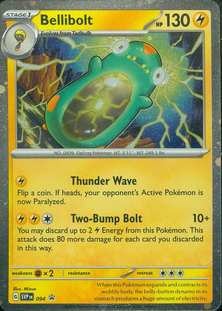 Bellibolt 094  - Holofoil SV Scarlet & Violet Promo Cards - Promo
