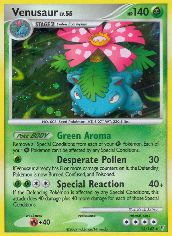 Venusaur (DPPt Supreme Victors)/147  Deck Exclusives - Rare