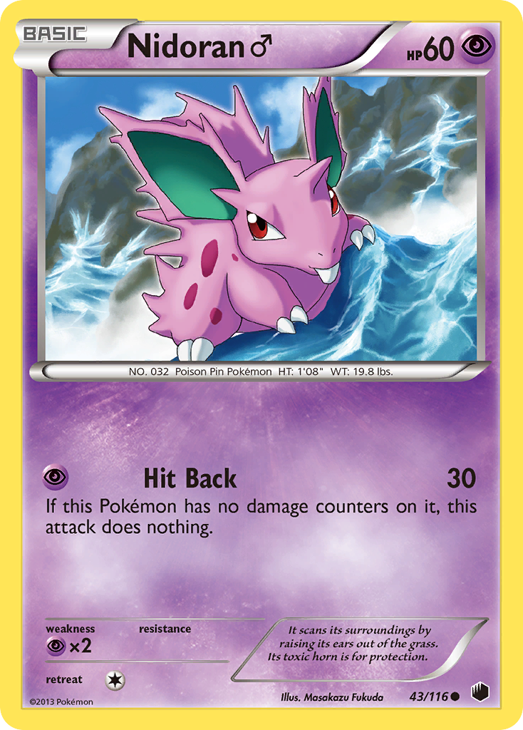 Nidoran M  Plasma Freeze - Common