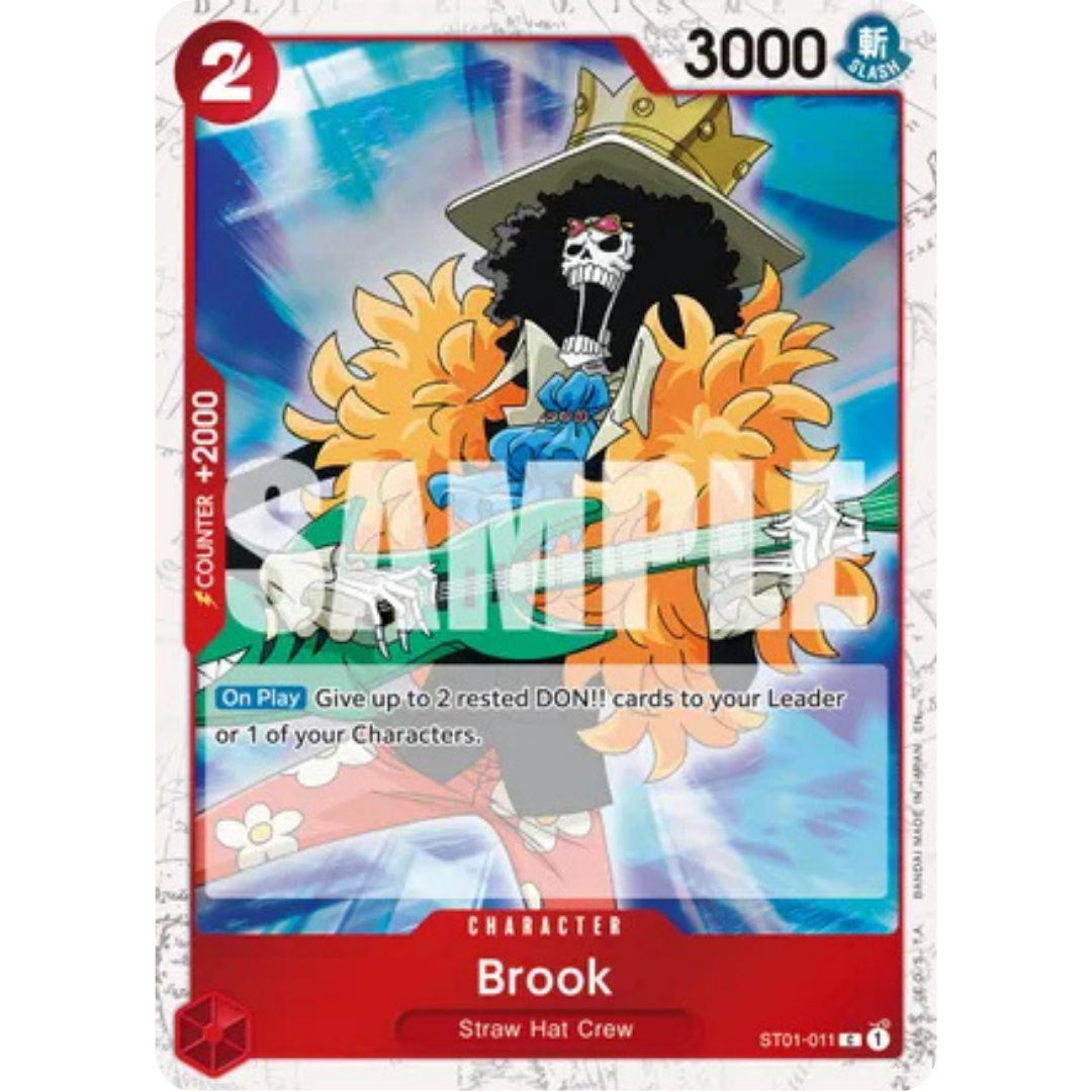 Brook - ST01-011 (Pirate Foil) (ST01-011) - Premium Booster -The Best- Vol. 2 Foil