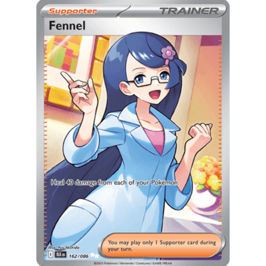Fennel 162/086  - Holofoil SV Black Bolt - Secret Rare