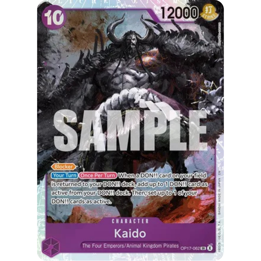Kaido (062) (OP17-062) - The World's Strongest Warriors Foil