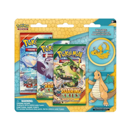 Dragonite Collector's Pin 3 Pack Blister