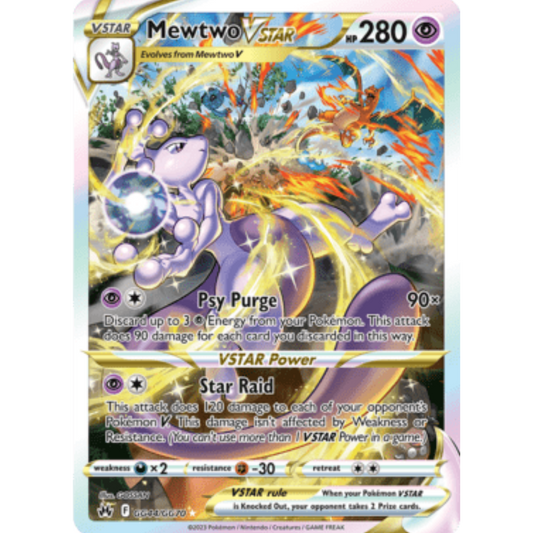 Mewtwo VSTAR (GG44/GG70) [Sword & Shield: Crown Zenith]