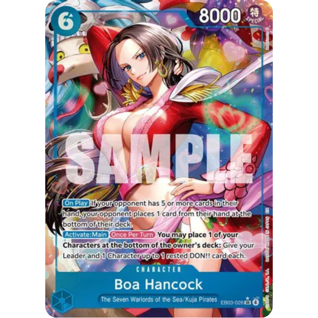 Boa Hancock (Alternate Art) (EB03-026) - Extra Booster: One Piece Heroines Edition Foil
