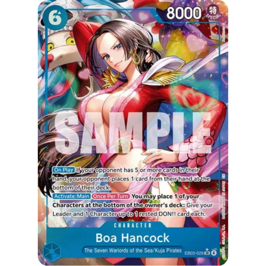 Boa Hancock (Alternate Art) (EB03-026) - Extra Booster: One Piece Heroines Edition Foil
