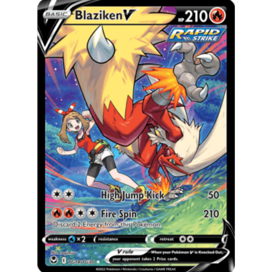 Blaziken V (TG14/TG30) [Sword & Shield: Silver Tempest]