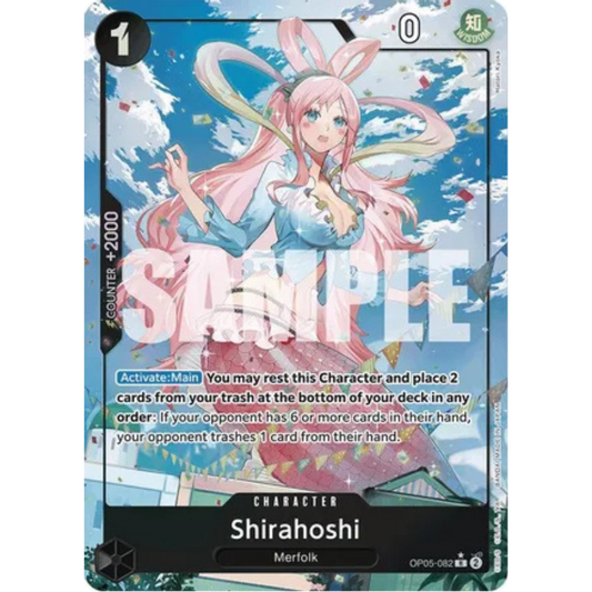 Shirahoshi (OP05-082) (Full Art) (OP05-082) - Premium Booster -The Best- Foil