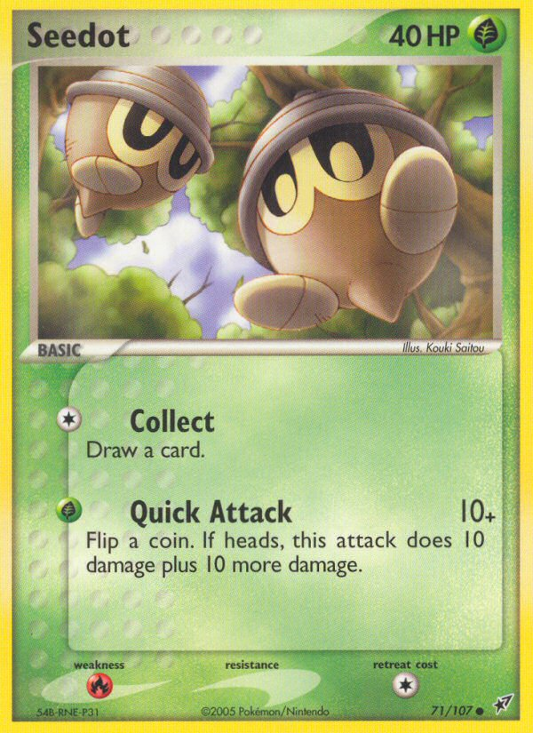 Seedot 071/107  Deoxys - Common