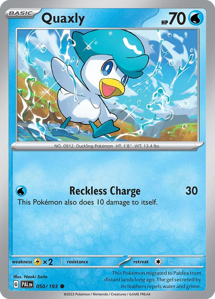 Quaxly 050/193  - Holofoil Miscellaneous Cards & Products - Common