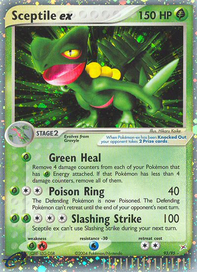 Sceptile ex  - Holofoil Team Magma vs Team Aqua - Ultra Rare