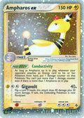 Ampharos ex  - Holofoil Dragon - Ultra Rare