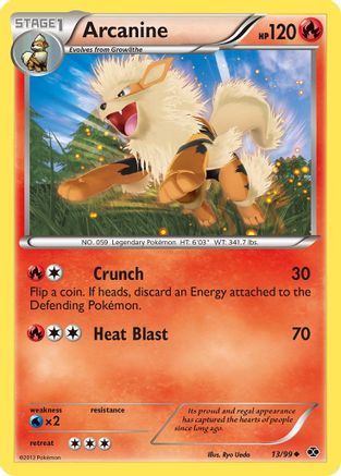 Arcanine (13) 013  Next Destinies - Uncommon