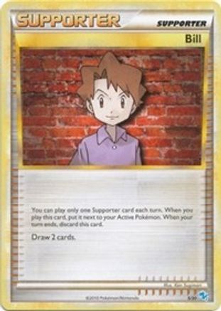 Bill (#18)  HGSS Trainer Kit Gyarados & Raichu - Common