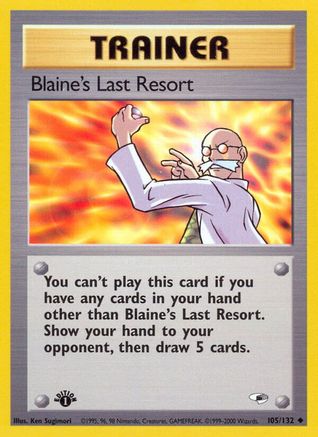 Blaine's Last Resort 105  - Unlimited Gym Heroes - Uncommon