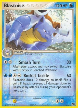 Blastoise  POP Series 3 - Rare