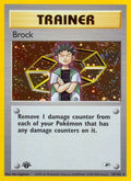 Brock (15) 015  - Unlimited Holofoil Gym Heroes - Holo Rare