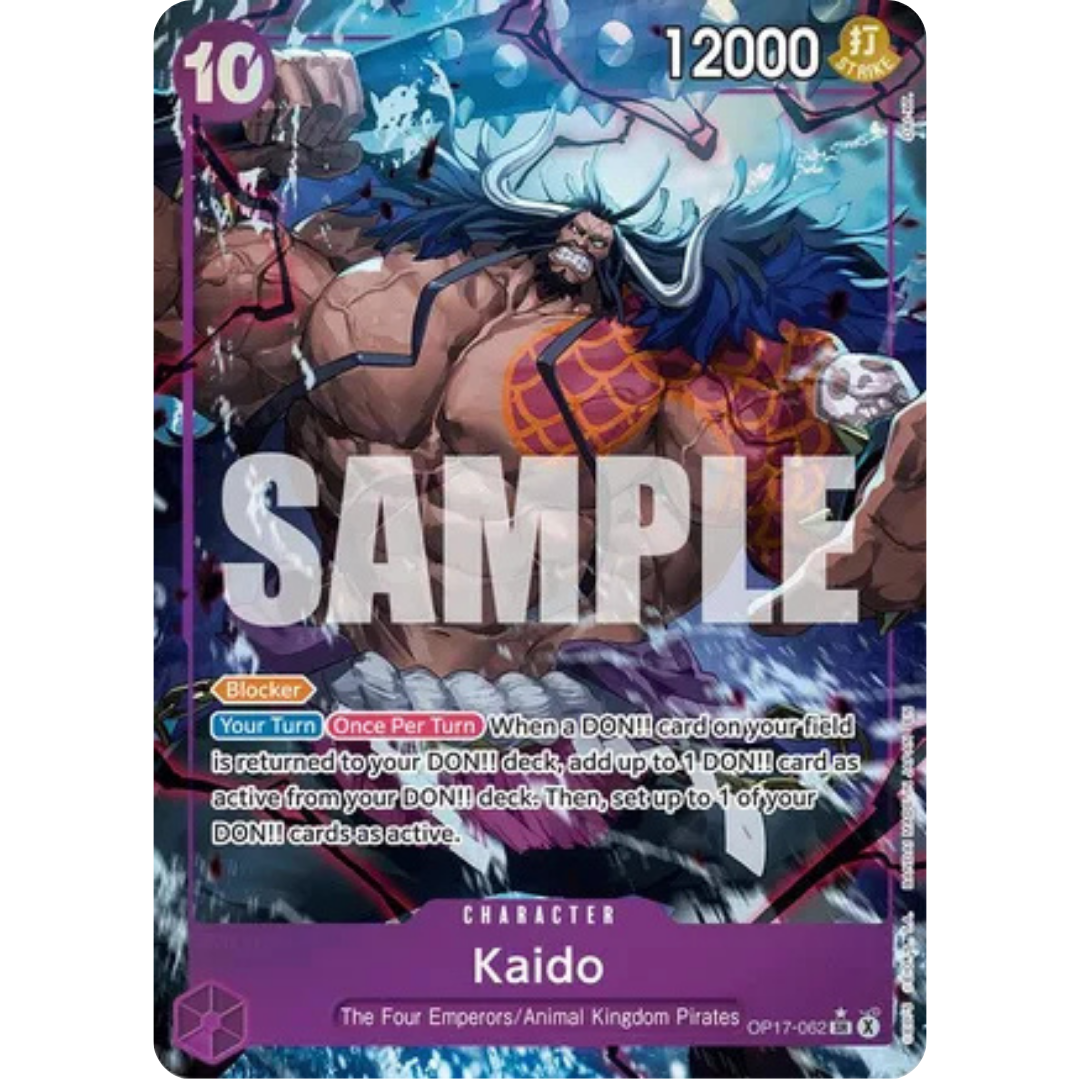 Kaido (062) (Alternate Art) (OP17-062) - The World's Strongest Warriors Foil