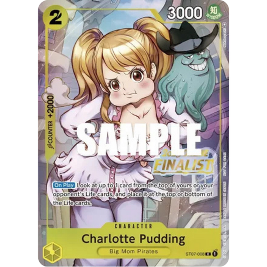 Charlotte Pudding (Online Regional 2023) [Finalist] (ST07-008) - One Piece Promotion Cards Foil