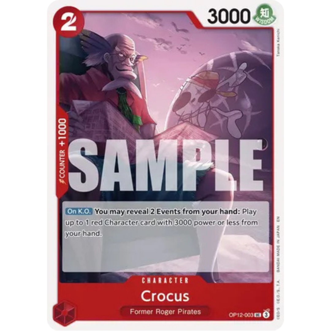 Crocus (OP12-003) - Legacy of the Master