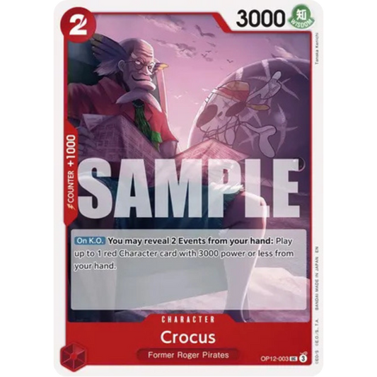 Crocus (OP12-003) - Legacy of the Master