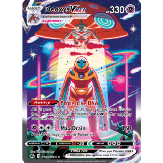 Deoxys VMAX (GG45/GG70) [Sword & Shield: Crown Zenith]