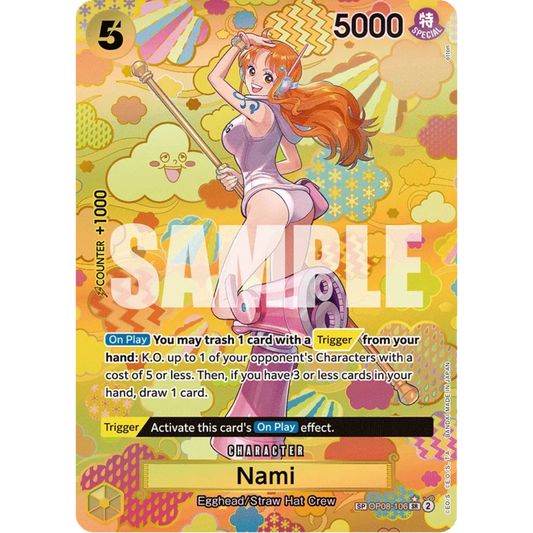 Nami (SP) (OP08-106) - Emperors in the New World Foil