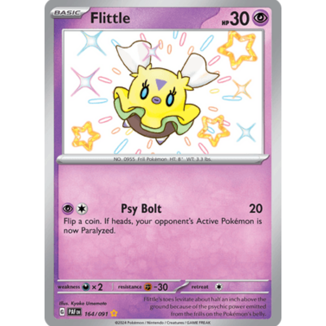 Flittle 164/091  - Holofoil SV Paldean Fates - Shiny Rare