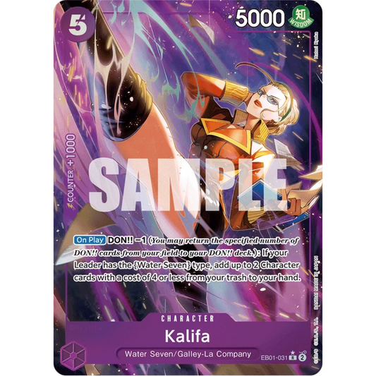 Kalifa (Alternate Art) (EB01-031) - Extra Booster: Memorial Collection Foil
