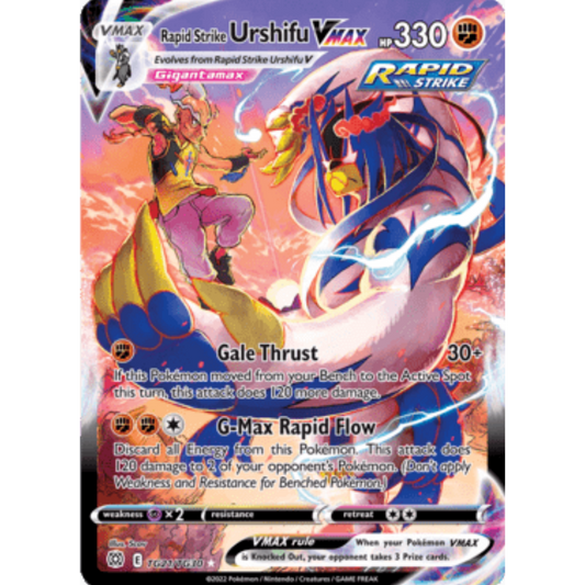 Rapid Strike Urshifu VMAX (TG21/TG30) [Sword & Shield: Brilliant Stars]