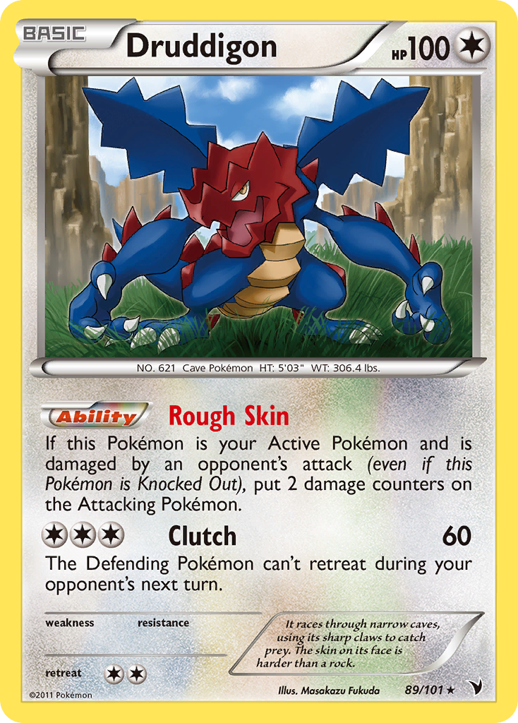Druddigon  Noble Victories - Rare