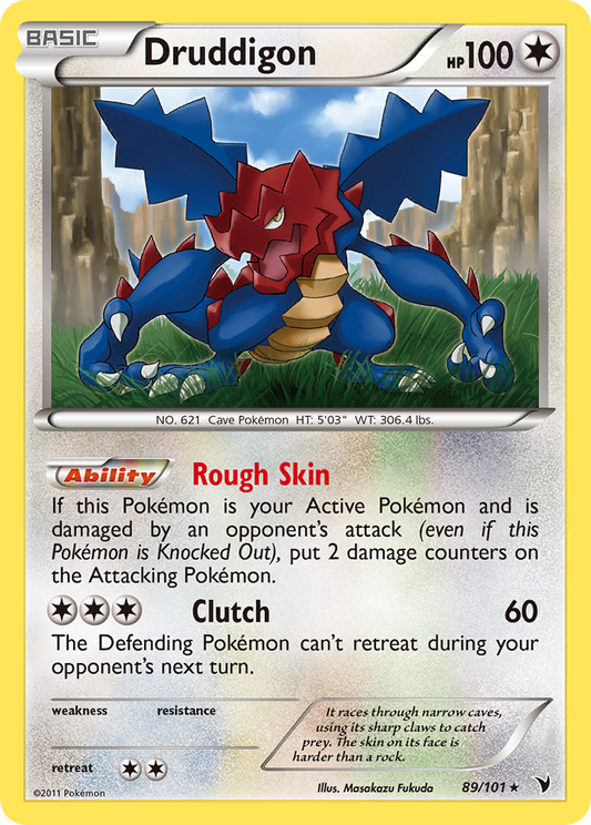 Druddigon  Noble Victories - Rare