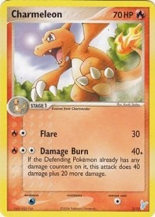 Charmeleon  EX Trainer Kit 2 Plusle & Minun - Common