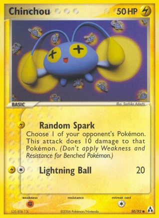 Chinchou 050  Legend Maker - Common