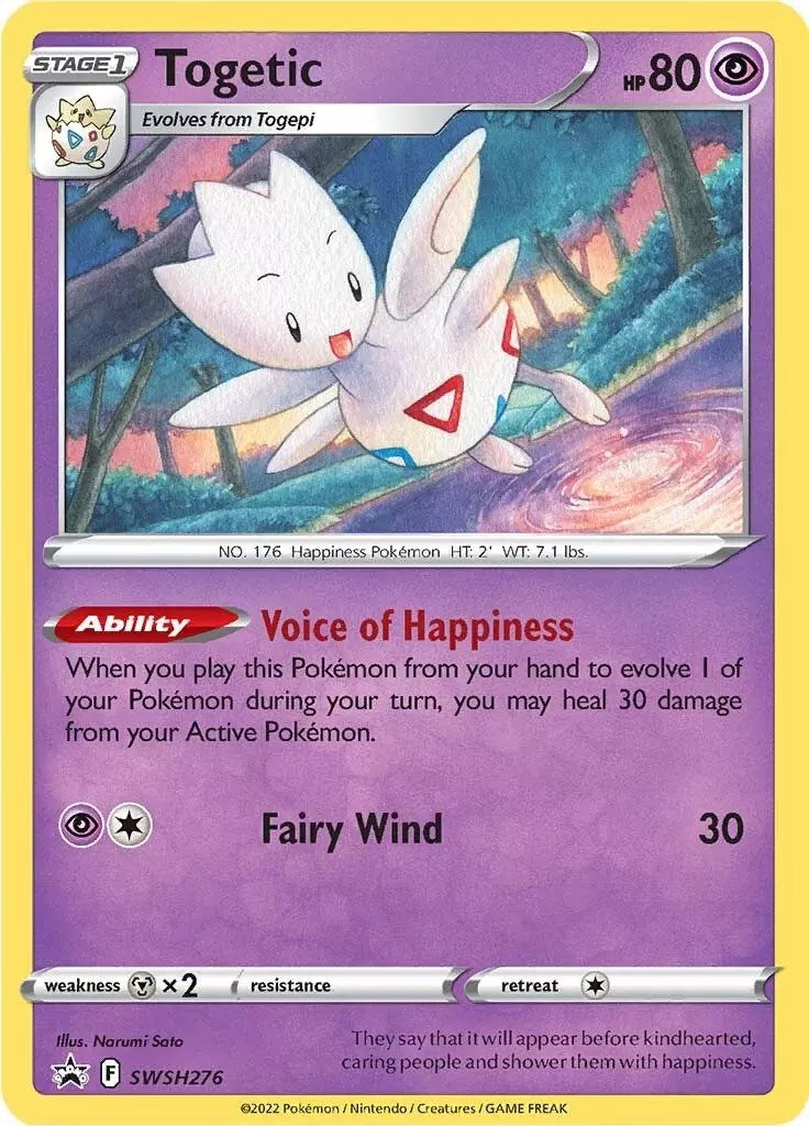 Togetic SWSH276  - Holofoil SWSH Sword & Shield Promo Cards - Promo