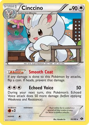 Cinccino 085  - Holofoil Next Destinies - Holo Rare