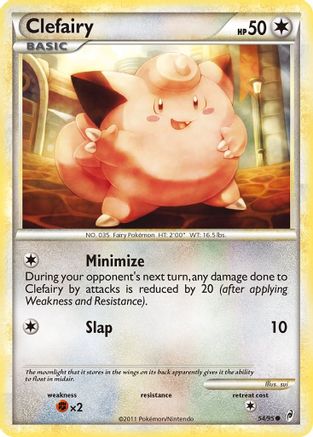 Clefairy 054  Call of Legends - Common