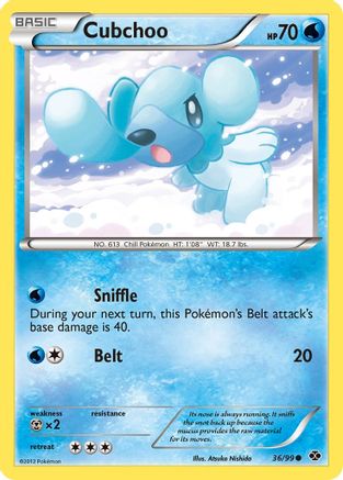 Cubchoo  Next Destinies - Common