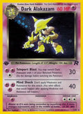 Dark Alakazam (1) 001  - Unlimited Holofoil Team Rocket - Holo Rare