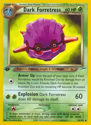 Dark Forretress/105  - Unlimited Neo Destiny - Uncommon