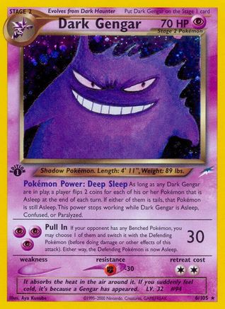 Dark Gengar  Neo Destiny - Holo Rare