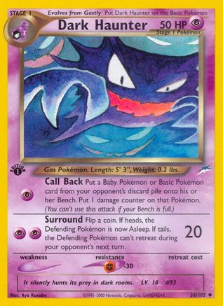 Dark Haunter 036  - Unlimited Neo Destiny - Uncommon