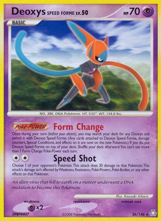 Deoxys Speed Forme  Legends Awakened - Rare