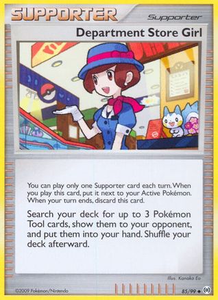 Department Store Girl 085  Arceus - Uncommon