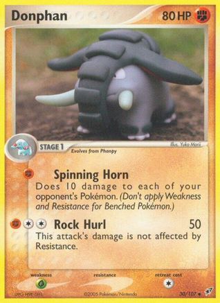 Donphan  Deoxys - Uncommon